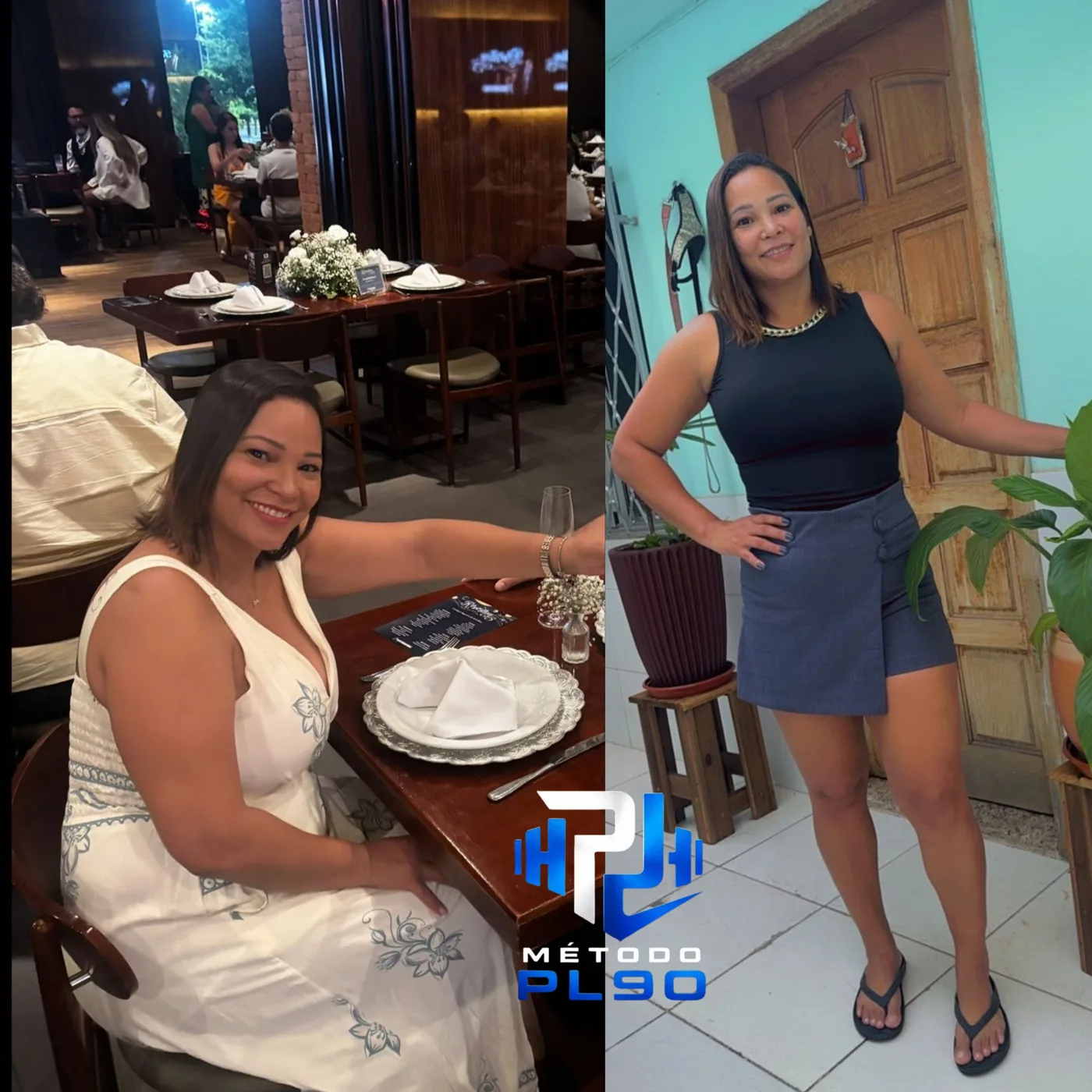 Antes | Depois — Milena